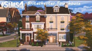 Britechester Townhouse  (noCC) THE SIMS 4 | Stop Motion