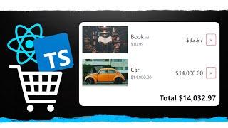 How To Create An Advanced Shopping Cart With React and TypeScript