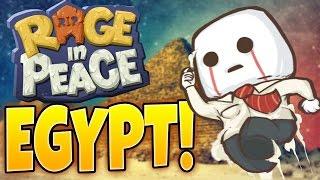 Rage in Peace - Dying in Egypt!....A lot - Rage in Peace Gameplay Highlights (Demo Ending)