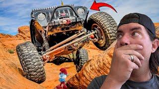 Luna finally Broke her Jeep  | Papa Smurf Sand Hollow