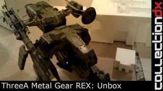 ThreeA Toys Metal Gear REX Unboxing - CollectionDX