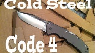 Cold Steel Code 4 Knife Review: No Assistance Needed!