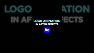 Logo animation in After Effects #2danimation #logoanimation #motiongraphics #aftereffects