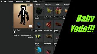 Making Baby Yoda a Roblox account!!! Engaged in battle  (Under 200 Robux)