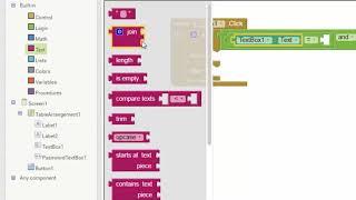 MIT App Inventor Tutorial 19 - Log In form