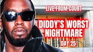 Live From Diddy Trial| Diddy WORST Nightmare Comes True| Juror #7 WORST Mistake they Could Make