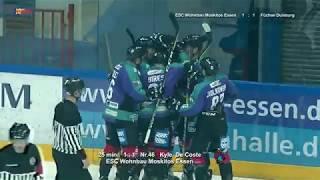 Kurz OL Nord 2017 18 SP1 ESC Wohnbau Moskitos Essen vs Füchse Duisburg 1 10 2017