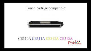 Tonerlaser for HP 126A CE310A CE311A CE312A CE313A