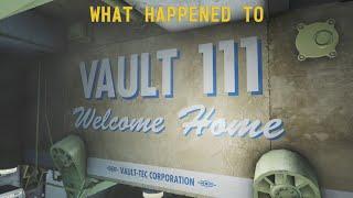 Fallout 4 Lore - What Happened to Vault 111