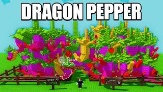 The ADMIN Gave Me INFINITE DRAGON PEPPERS in Roblox Grow A Garden...