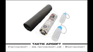 Smokey wolf airsoft silencer suppressor tracer unit