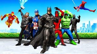 Every SUPERHERO in GTA 5! (Deadpool, Spiderman & More)