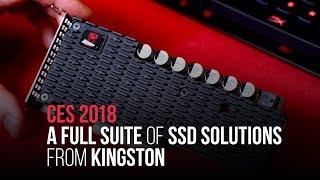 Soluciones para SSD - CES 2018 - Kingston LATAM