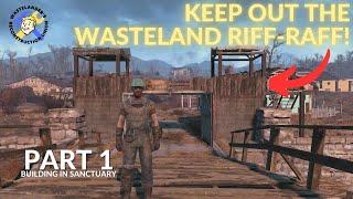 Fortifying Sanctuary: Crafting Entrance Guard Towers in Fallout 4!