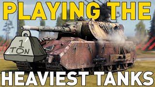 Playing the HEAVIEST Tanks in World of Tanks!