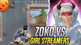 Zoko vs famous girl streamers  iPhone XR PUBG montage #bgmiindia #pubgmobile #iphonexrpubgmontage