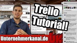 Trello-Tutorial: Projekte organisieren mit Trello als Projekt Management Tool (Tutorial auf Deutsch)