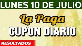 Resultado del sorteo Cupón Diario del Lunes 10 de Julio del 2023.