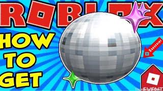 How to get the disco ball helmet roblox.