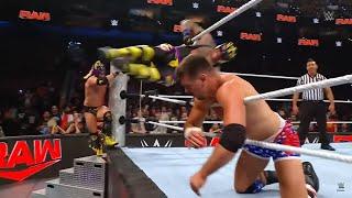 Rey Mysterio y Dragon Lee Vs American Made - WWE RAW 21 de Octubre 2024 Español