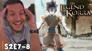 LEGEND OF KORRA REACTION | 2x7 & 2x8 | Beginnings Part 1 & Beginnings Part 2