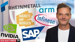 Märkte am Morgen: Goldman Sachs, Nvidia, Arm Holdings, ASML, Rheinmetall, Infineon, Nemetschek, SAP