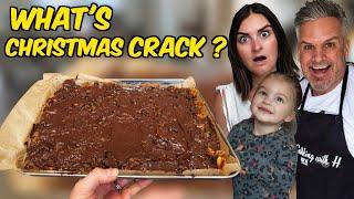 Brits Try Christmas Crack for the first time {What's Christmas Crack] ???