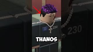 Thanos was CAUGHT in ROBLOX