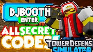 ALL 4 NEW *SECRET* PLUSHIE UPDATE CODES In TOWER DEFENSE SIMULATOR | ROBLOX Tds Codes 2022!