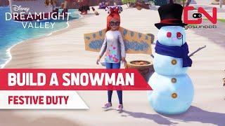 How to Complete Build a Snowman Duty in Disney Dreamlight Valley