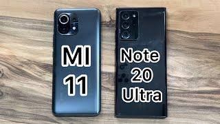 Samsung Galaxy Note 20 Ultra vs Xiaomi MI 11