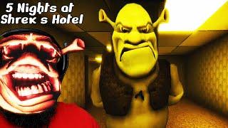 We Killed Shrek & Lost Him In the Tunnel! 5 Nights At Shrek's Hotel | Full Game + Secret Ending!