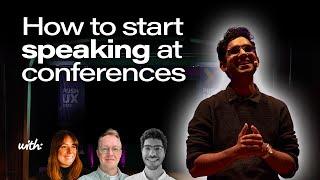 Become a UX conference speaker