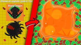 Mope.io SPIDER GLITCHES TO INVISIBLE BLACK DRAGON! | MEGA XP Glitch & NEW Update | Mope.io Desert