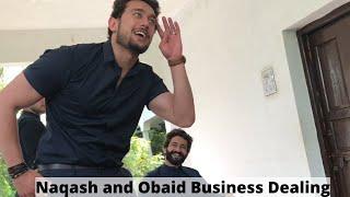 Obaid And Naqash business dealing | our vines | BTS | Bloopers