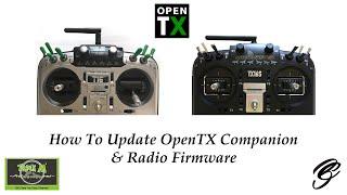 How To Update OpenTX Companion & Radio Firmware