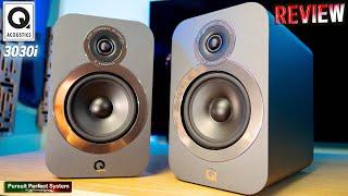 "PERFECT" First HiFi Speaker Q Acoustics 3030i REVIEW VS Bowers Wilkins 606 Mega Test Speaker 3 / 9