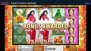 Sakura Fortune Quickspin Online Slot review