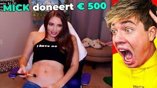 IK DONEERDE KNAPPE VROUWELIJKE STREAMERS EN TOEN...