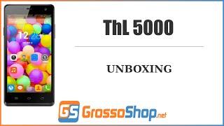 ThL 5000 Unboxing Smartphone Dual Sim Android Cpu Octa Core MTK6592