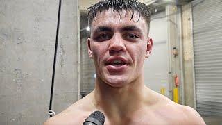 'I GIVE MYSELF A 2/10' - MARK DICKINSON GIVES HONEST REACTION TO POINTS WIN ON DAZN DEBUT