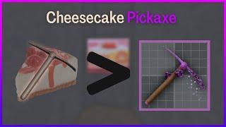 Refinery caves new *Rare* pickaxe