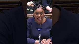 'Vote Labour, get trash!' Kemi Badenoch attacks Keir Starmer