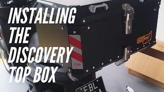 Discovery Motorcycle Aluminium Top Box Installation Tutorial