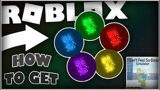 [BADGES] How to get all Infinity Stones in I Don't Feel So Good Simulator [ROBLOX]