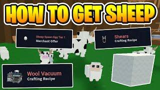 How to Get SHEEP + Wool + Wool Auto Farm in Roblox Islands! XP UPDATE