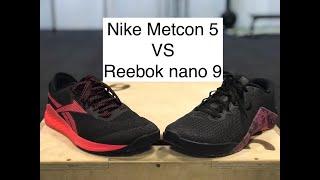 ОБЗОР/СРАВНЕНИЕ Nike metcon 5 и  Reebok nano 9