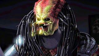 Mortal Kombat X All Fatalities On The Predator 1987 Movie (No Mask)