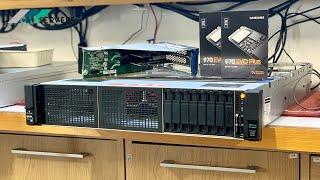 4TB NVME , HPE DL380 Gen10   @CTOSERVERS