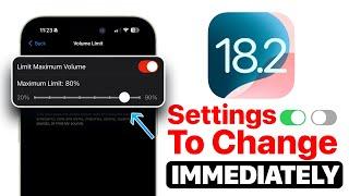 iOS 18.2 - Settings To Change IMMEDIATELY!